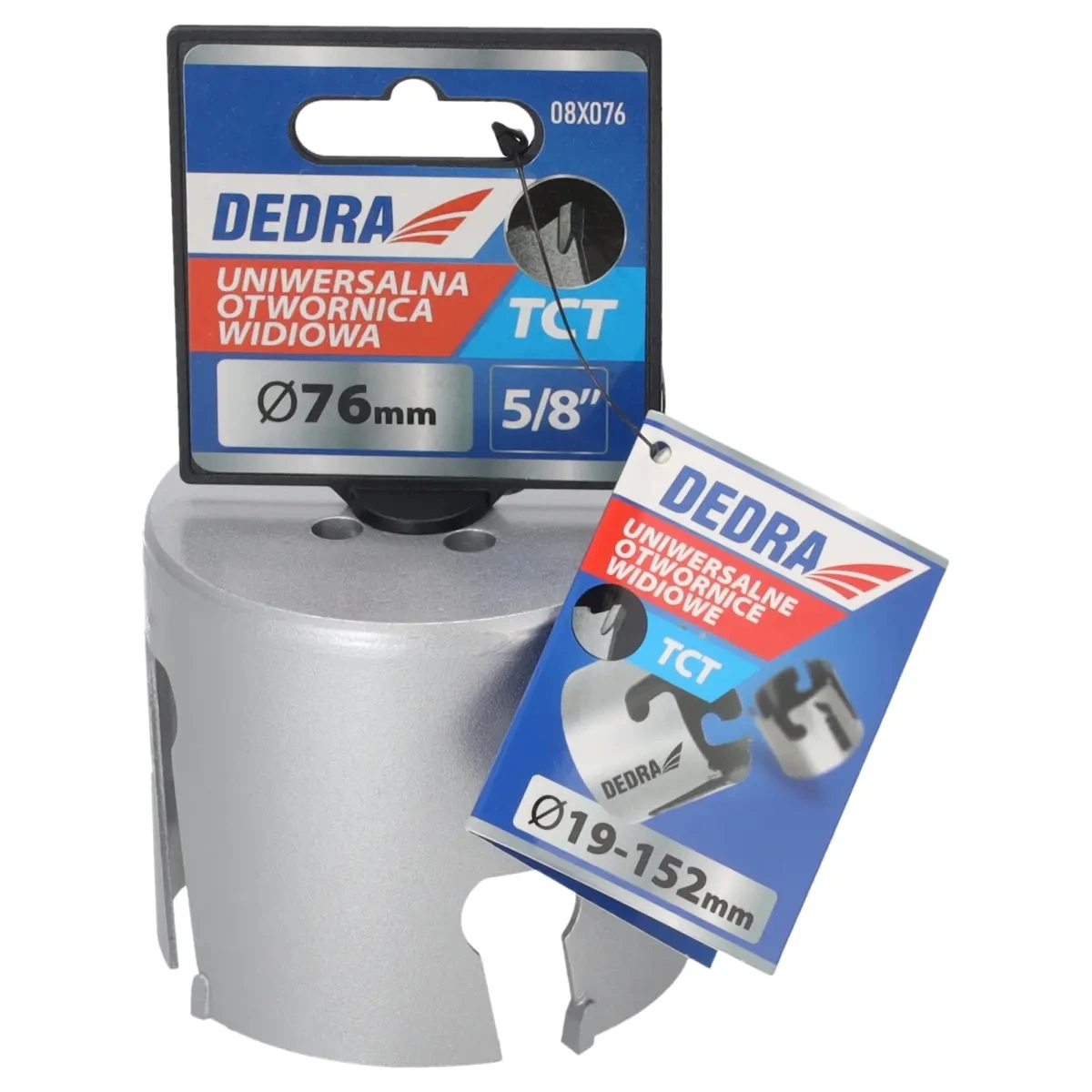 DEDRA 08X076 univerzální vrták s TCT-vrstvou v balení