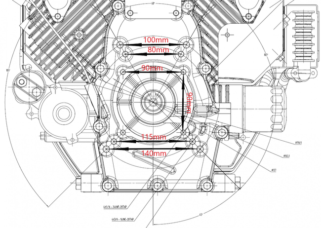 SILNIK RATO R670 SPALINOWY BENZYNOWY 22 KM WAŁ 25,4 mm MOTOR - EWIMAX - OFICJALNY DYSTRYBUTOR - AUTORYZOWANY DEALER RATO