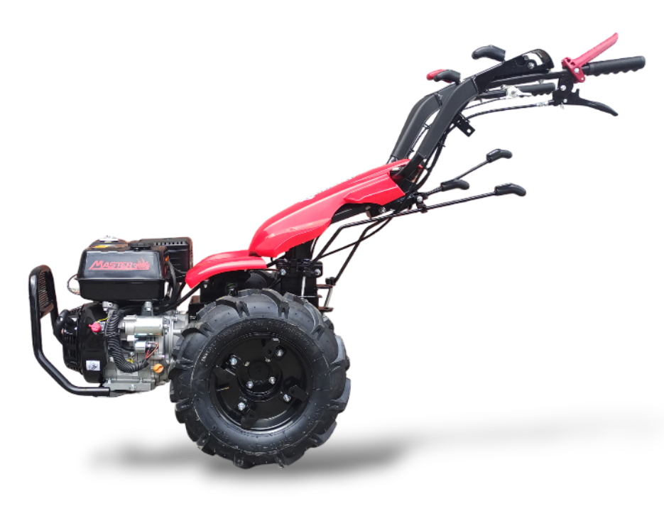 MASTERCUT MC370 traktor jednoosiowy mikrociągnik widok boczny