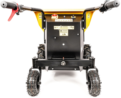 CEDRUS TA500 BATTERY POWERED CONSTRUCTION HAULER GARDEN WHEELBARROW DUMP TRUCK 48V 20AH 1000W - OFFICIAL DISTRIBUTOR - AUTHORIZED CEDRUS DEALER