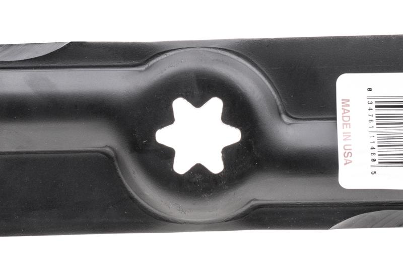 Nóż do kosiarki CUB CADET RO11480 - widok z boku