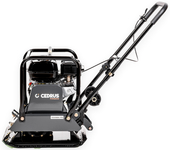 CEDRUS ZG88H-PRO Gas-Powered Soil Compactor, 88 kg, Plate Compactor, HONDA GX160 5.5KM + TRANSPORT WHEELS CEDRUS PROFESSIONAL CEDZG88H-PRO - OFFICIAL DISTRIBUTOR - AUTHORIZED CEDRUS DEALER