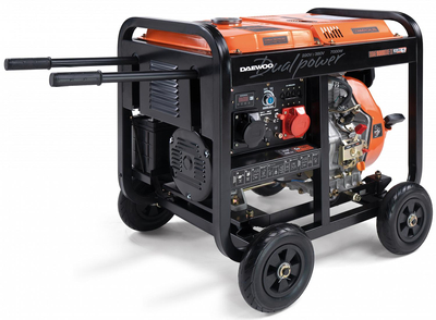 DAEWOO DDAE 9000DXE-3 DIESELOVÝ GENERÁTOR 1x16A 380V 1x32A 230V AVR 16 HP - OFICIÁLNÍ DISTRIBUTOR - AUTORIZOVANÝ PRODEJCE DAEWOO