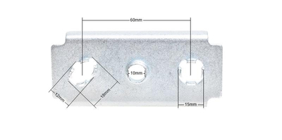 Adapter kosiarki NAC M510;C510;X560 nowy typ z łezką NZ01