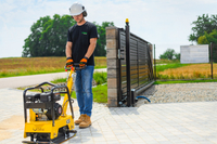 CEDRUS ZG06 SOIL COMPACTOR REVERSIBLE PLATE COMPACTOR FRONT/REAR 122 KG /6.5KM + TRANSPORT WHEELS + MAT ZG 06 - AUTHORIZED CEDRUS DEALER