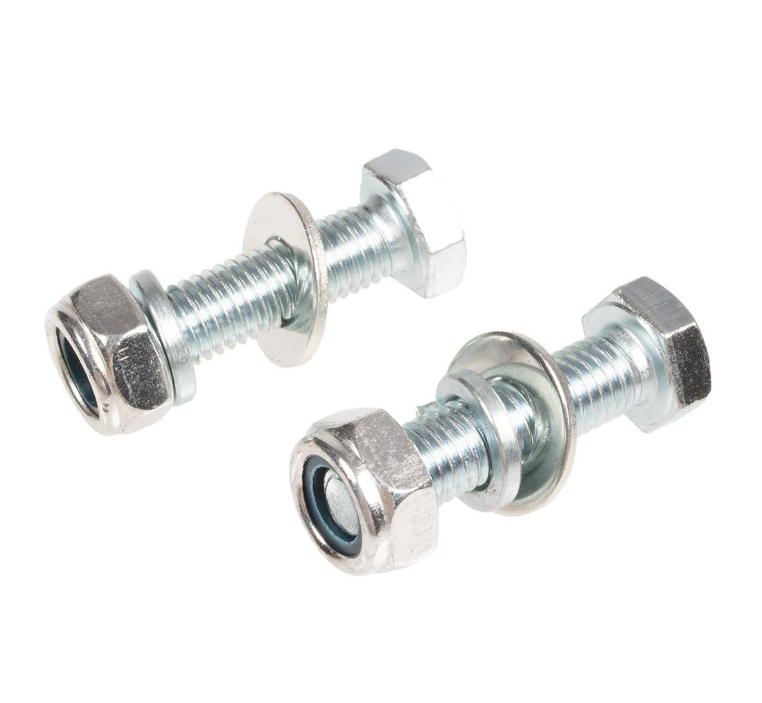 Komplet śrub do montażu ostrza Cedrus CEDFR01 – podkładki i nakrętki