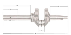 Loncin LC1P70FCD-P LC1P70FC-P crankshaft ORIGINAL PART 130290316-0001