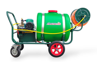 MASTERCUT FH-36H POSTŘIKOVAČ NA VOZÍKU ELEKTRICKÝ AKUMULÁTOROVÝ POSTŘIKOVAČ NA KOLEČKÁCH 160L 12V 48AH