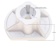 Adapter kosiarki Castel Garden Tornado 17-638