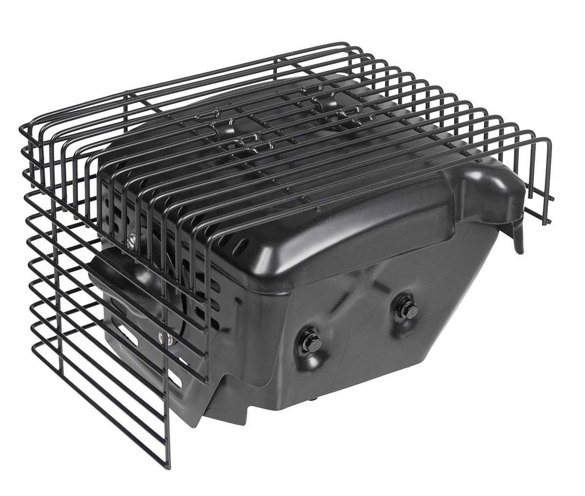 Tłumik Loncin G420F 180571346-0002 z osłoną z drutu