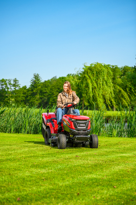 CEDRUS C-TRAC 92HC Rear-Dump Self-Propelled Lawn Mower with 92cm HYDROSTAT RECYCLING VELOPMENTS C-TRAC-92HC EWIMAX OFFICIAL DISTRIBUTOR - AUTHORIZED DEALER CEDRUS