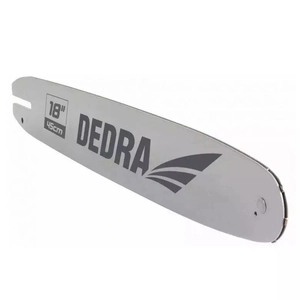DEDRA DED8711 Prowadnica 45cm 18” do pilarki spalinowej DED8712, szyna łańcucha 1,5mm
