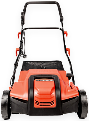CEDRUS WE38 GREEN AREATOR 2-in-1 AERATOR + 2 ROLLERS 1800W / 38cm CEDWE38 - EWIMAX - OFFICIAL DISTRIBUTOR - AUTHORIZED DEALER CEDRUS