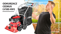 CEDRUS LV58 S PROFESIONÁLNÍ ZAHRADNÍ ČISTIČ LISTŮ 4 v 1 + VERTIKULÁTOR KOLOVÝ POHYBLIVÝ POHON 2v1 LV58S - OFICIÁLNÍ DISTRIBUTOR - AUTORIZOVANÝ PRODEJCE CEDRUS