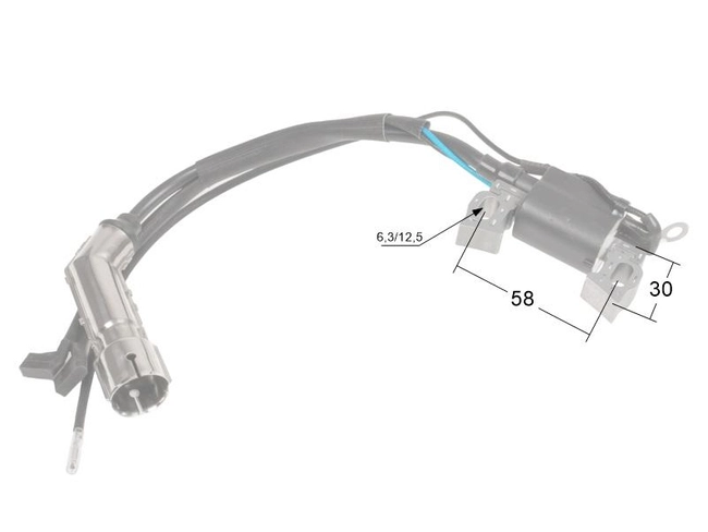 Moduł zapłonowy Loncin cewka LC170FDS CZĘŚĆ ORYGINALNA 270920479-0001