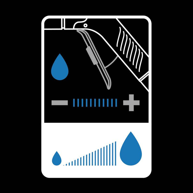 Stříkací pistole, nastavitelná FiberComp™ 1067193