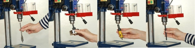 DEDRA DED7707 COLUMN METAL DRILLING MACHINE 5 GEARS EWIMAX OFFICIAL DISTRIBUTOR - AUTHORIZED DEDRA DEALER