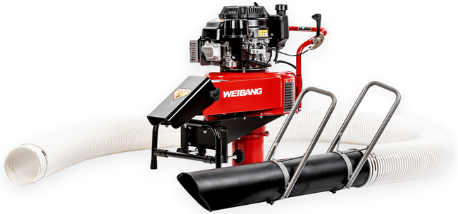 WEIBANG WBLV50K ODKURZACZ NABURTOWY PROFI PROFESJONALNY ODKURZACZ SPALINOWY DO LIŚCI BURTOWY NABURTOWY KOMUNALNY OGRODOWY Kawasaki FJ180V -  AUTORYZOWANY DEALER WEIBANG