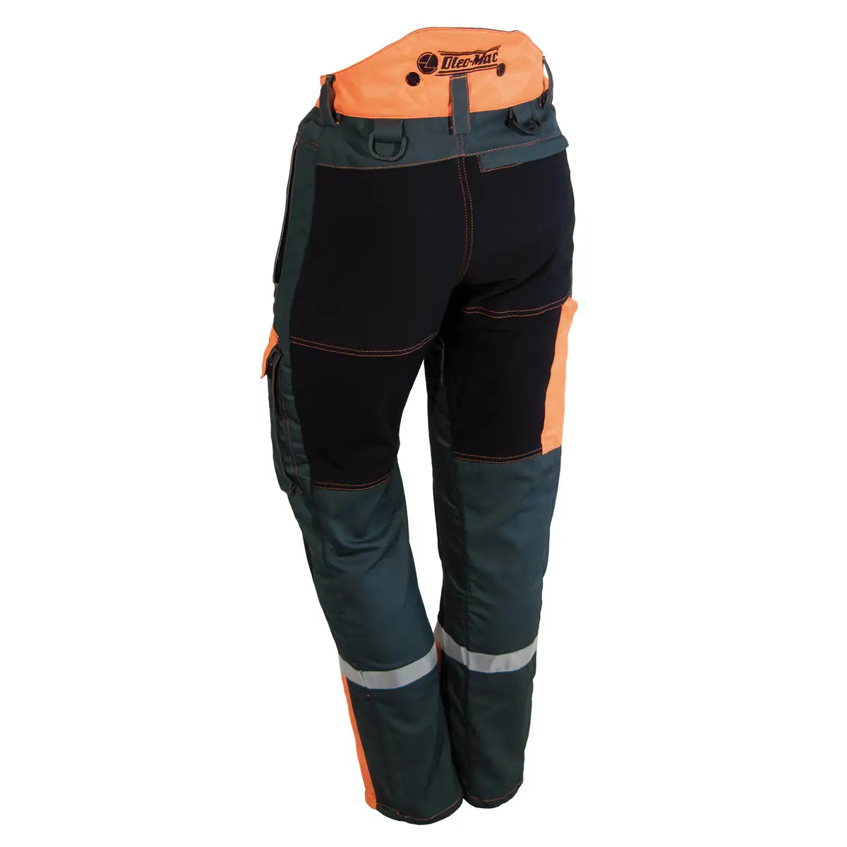 Spodnie ochronne antyprzecięciowe rozmiar 42 widok tyłu