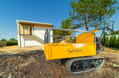 CEDRUS TR300G CONSTRUCTION HAULER TRACKED GARDEN WHEELBARROW TRACKED DUMP TRUCK - OFFICIAL DISTRIBUTOR - AUTHORIZED CEDRUS DEALER