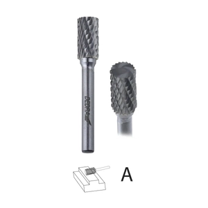 DEDRA DED7948 frez trzpieniowy walcowy A10x20 6 mm, frez palcowy pilnik obrotowy do metalu