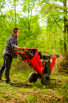 Cedrus RB02 PRO Rozdrabniacz Spalinowy Rębak do Gałęzi 12 cm Loncin 7 KM