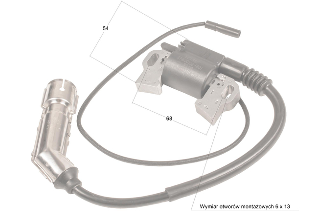 Moduł zapłonowy Loncin cewka G420F LC6500D-AS CZĘŚĆ ORYGINALNA 270920182-0001