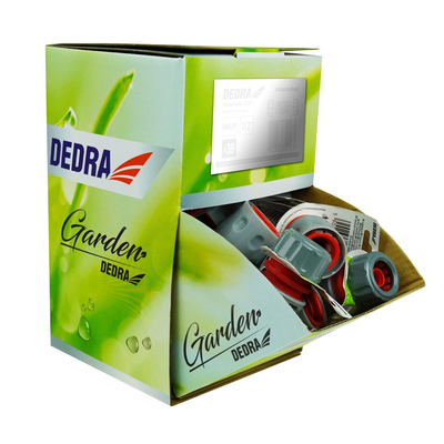 Dedra 80N012M Szybkozłącze STOP 1/2'' złączka konektor do węża ogrodowego 30 szt.