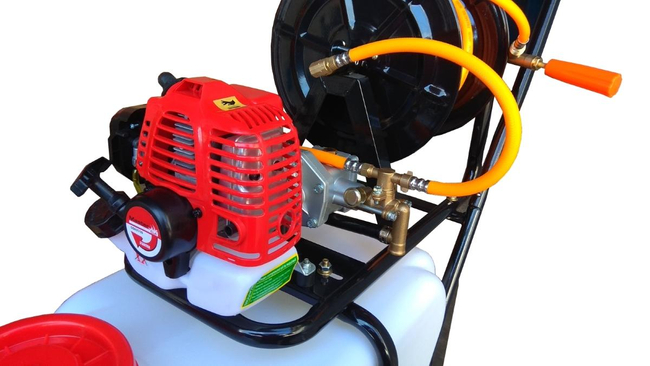 MASTERCUT OS60T/25 DIESEL WHEELBARROW TROLLEY SPRAYER ON WHEELS 60L