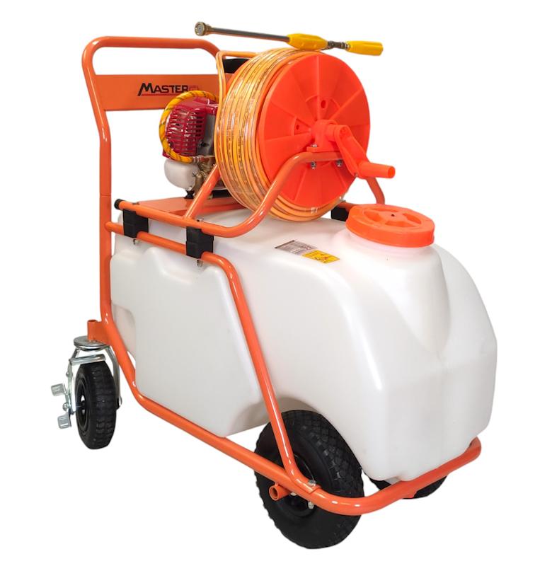 MASTERCUT KF-90-C2 opryskiwacz wózkowy spalinowy 90 L widok ogólny