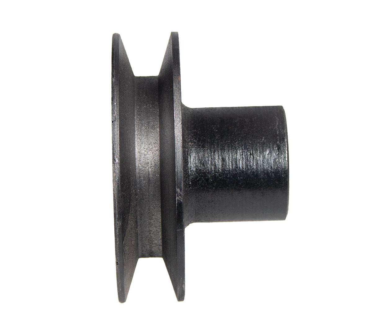 Koło pasowe CEDRUS odśnieżarka CEDSB61-E widok z boku