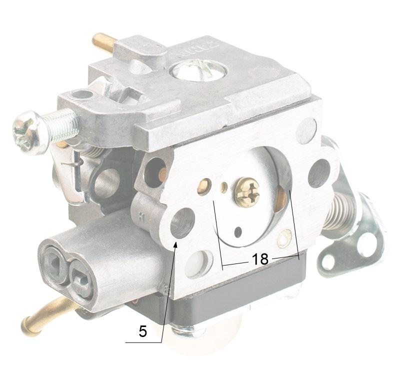 Gaźnik Husqvarna 339XP /pilarki/ C1Q-EL34 - zdjęcie 5