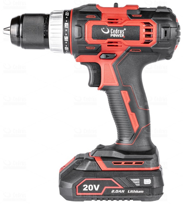 CEDRUS CEDD40LI-SET 20V akumulátorová vrtačka/šroubovák 2Ah s baterií a nabíječkou v kufříku EWIMAX- OFICIÁLNÍ DISTRIBUTOR - AUTORIZOVANÝ PRODEJCE CEDRUS
