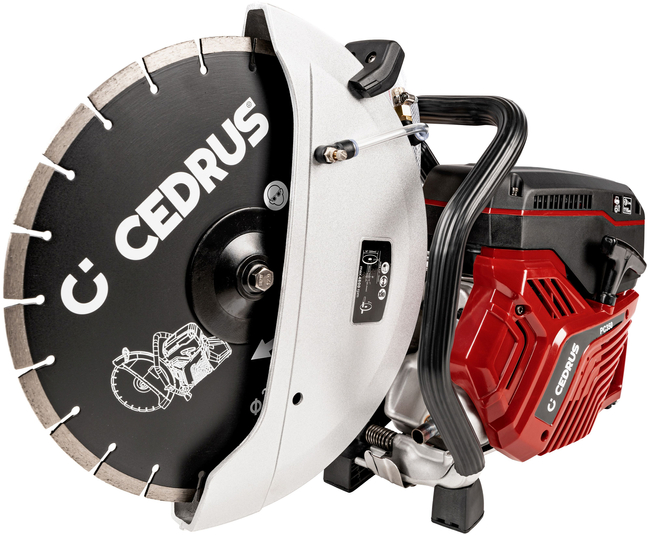 CEDRUS PC350 CONSTRUCTION SPRINKLING HANDSHIFT saw for asphalt concrete Ø 350mm 4,8 HP - OFFICIAL DISTRIBUTOR - AUTHORIZED DEALER CEDRUS