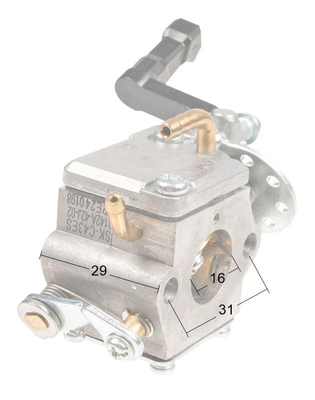 Cedrus carburetor mower CEDWK430X 600249