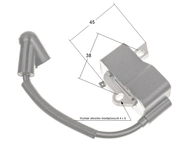 Moduł zapłonowy Oleo-Mac GS350 490018