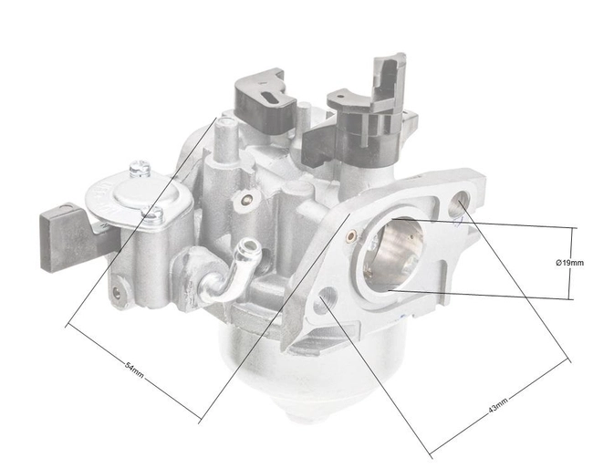 Gaźnik Loncin G200F zamiatarka ZM02 ZM04 ZM06 CZĘŚĆ ORYGINALNA 170021087-0001