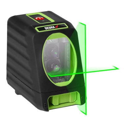 DEDRA MC0903 Laser krzyżowy poziomica laserowa zielony OSRAM niwelator 30/50m IP54