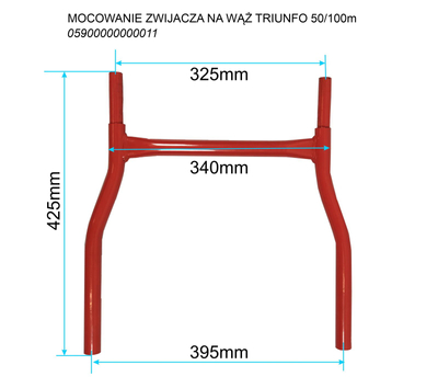 TRIUNFO 0590000000010 MOCOWANIE ZWIJACZA NA WĄŻ 