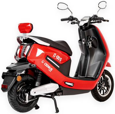 Cedrus Luyuan C-GO-5R-MB5 skuter elektryczny akumulatorowy motorower czerwony
