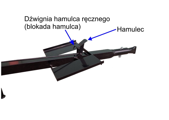 PRZYCZEPKA Z SIEDZISKIEM OGRODOWA WOZIDŁO WÓZEK OGRODOWY DO GLEBOGRYZARKI Z UCHWYTEM TYPU "TRIUNFO"