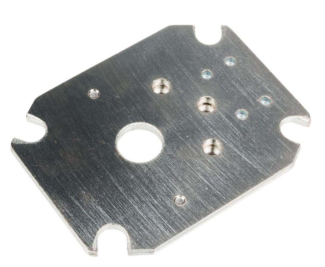 Płytka zaworowa Cedrus 570004 - widok od strony otworów montażowych