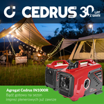 CEDRUS IN1000R GENERATOR INVERTER GENERATOR 230V INVERTER CASE 1000W EWIMAX - OFFICIAL DISTRIBUTOR - AUTHORIZED CEDRUS DEALER