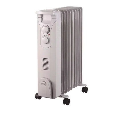 DESCON DA-J2052F Grzejnik olejowy 2000W+400W, kaloryfer radiator z nawiewem termostat