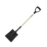 DEDRA GARDEN 80C010 Łopata do piasku szufla ogrodowa budowlana 120 cm, trzonek drewniany uchwyt D