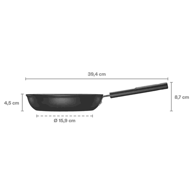 Frying pan 20 cm with non-stick coating (d. 1052221) Hard Face 1075457
