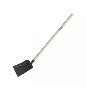 Sand shovel,profiled wooden handle,length. 154cm