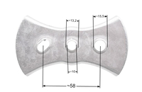 Adapter kosiarki Cedrus KCL19;19SP;21SP KCL16B-36