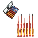 DEDRA 06B040 6PCS SET OF PRECISION INSULATED SCREWDRIVERS