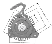 Nac Hecht starter Castorama Leader market mowers NZ499